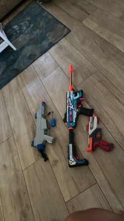 Automatic gell blaster and nerf gun combo