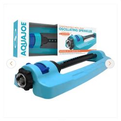 AquaJoe Metal Sprinkler - New 