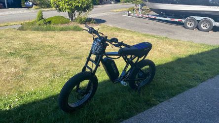 Ridstar q20 1000 watt fat tire, color black,