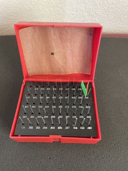 Import Precision Gage Pin Set .011 - .060
