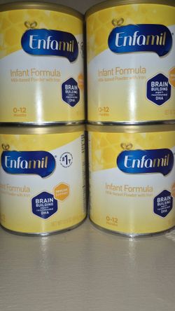 Infant formula 4 cans left  10$ each.