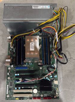 Motherboard, Xeon CPU, 24gb DRR3