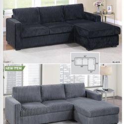 Corduroy Sectional 