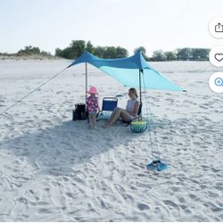 Beach Tent 82*80 Inch, UV Protection 