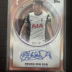 2025 Topps Heung-Min Son /10 Auto