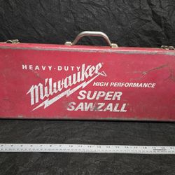Vintage Sawzall Case