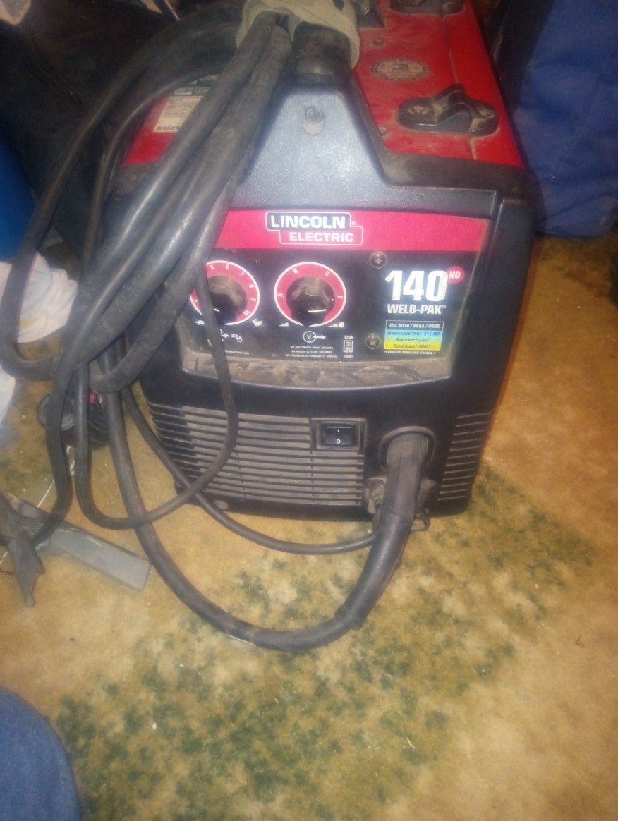 Lincoln Welder 140hd