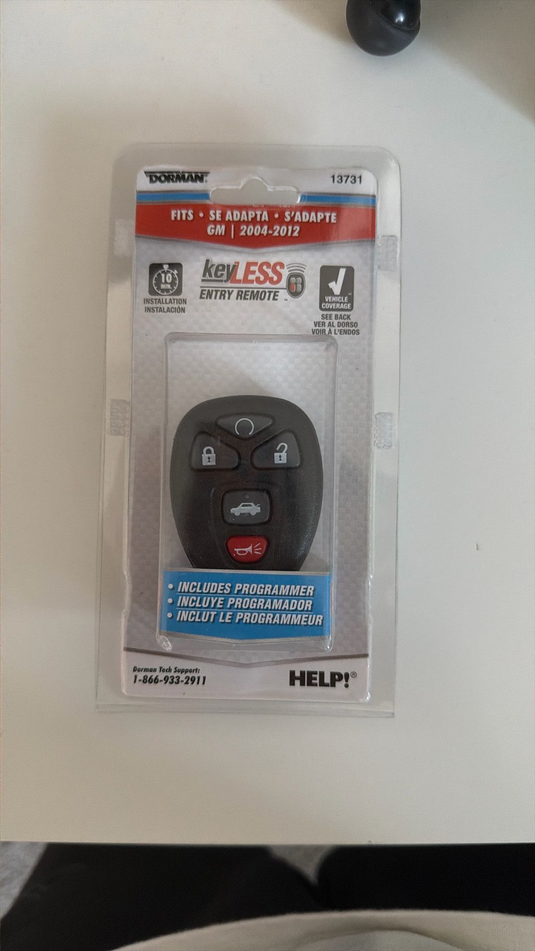 Dorman 99154 Keyless Entry Remote 