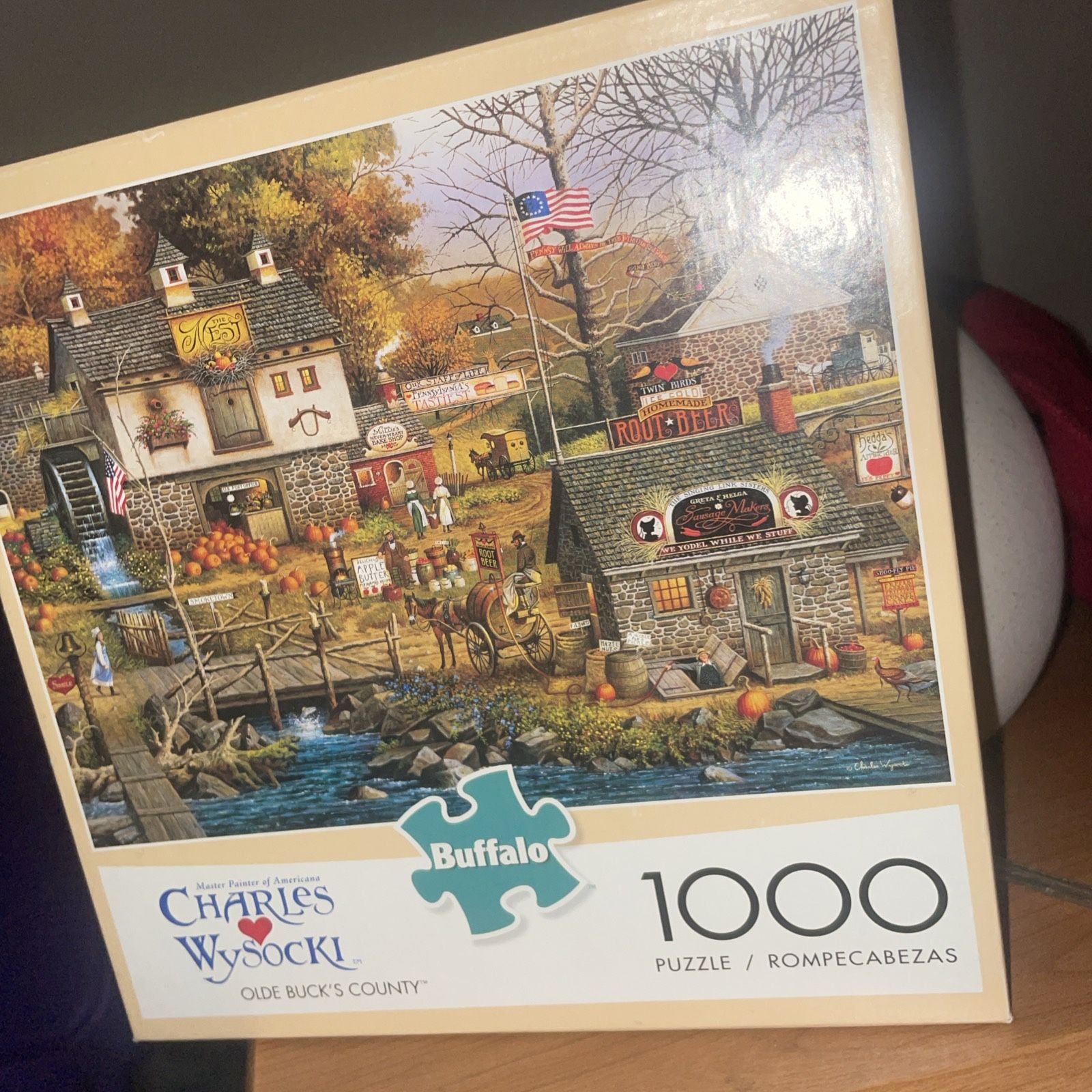 Charles Wysocki Sealed Puzzle 1000 Pieces