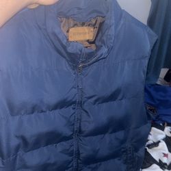Blue St. johnsbay blue puffer vest