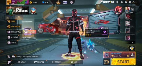 Cuenta free firee
