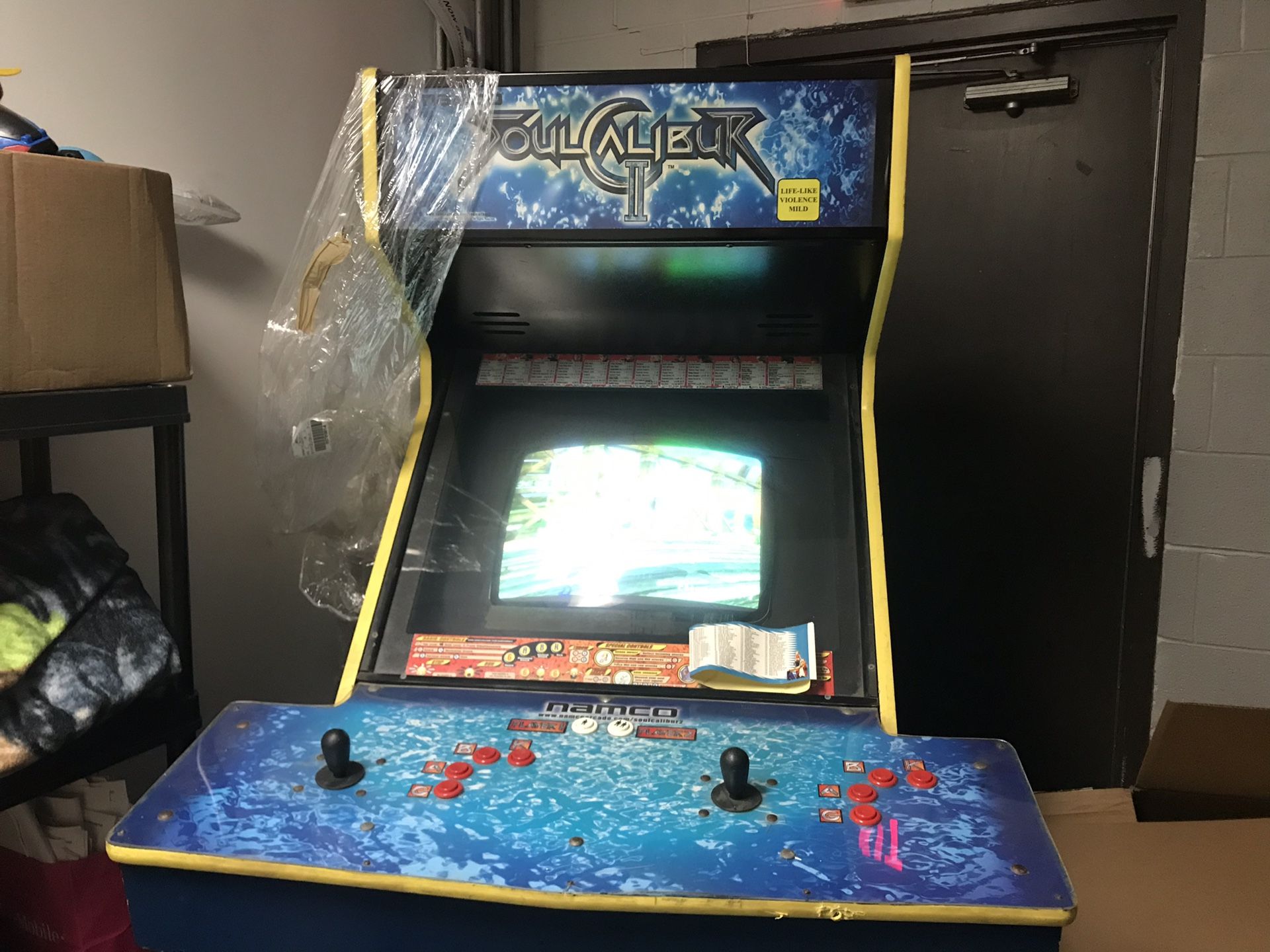 Soul Calibur 2 Arcade machine