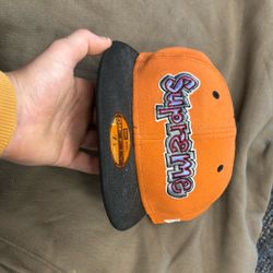 supreme fitted hat