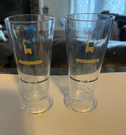 Denver Beer 35th Anniversary Festival Plastic Glass Qty 2