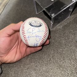 Signed 50th Anni. Dodger baseball
