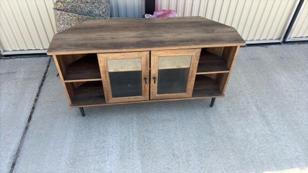 TV stand Dimensions: 48 inches W x 16 inches D x 25 inches H