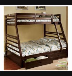 Bunk bed twin and full