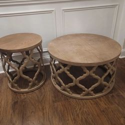 30” Coffee Table & Side Table 