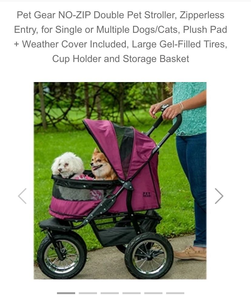 Like NEW! Pet gear Double Stroller