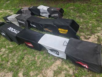 Grass catcher bags for lawn mowers