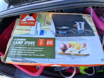 Ozark trail 2 burner camp stove