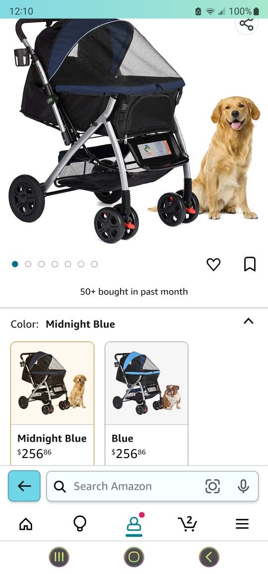 Big Dog Stroller Up To 75lbs