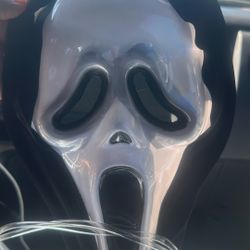 Bleeding Ghost Face Mask