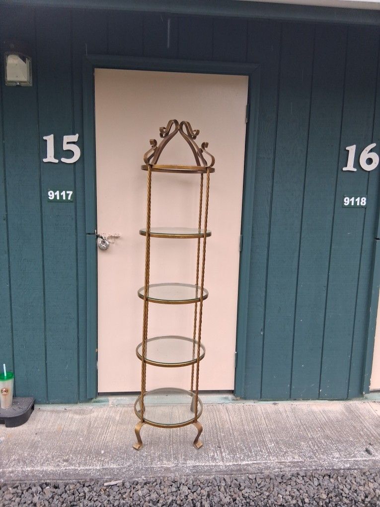 Brass Display Shelf $25 Obo
