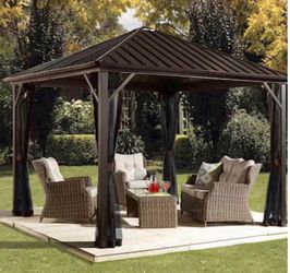Brand new gazebo 10x10 installation available