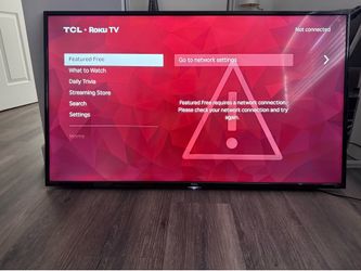 55" TCL 4K Smart Roku TV
