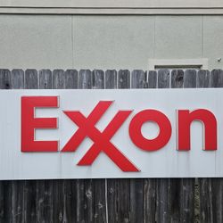 Exxon Sign. 