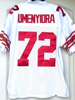 LARGE - GIANTS #72 OSI UMENYIORA JERSEY