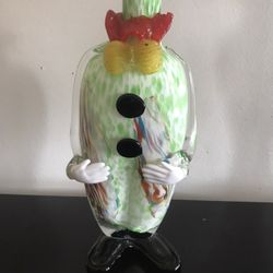 Vintage Murano Clown Decanter