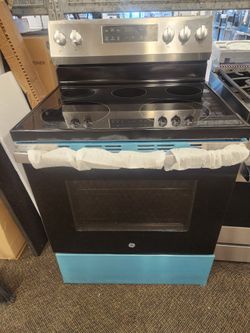GE 30 Inch Electric Range Glass Top(Oven Not Working Only Cooktop)