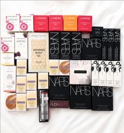 Luxury Makeup & Skincare Bundle – NARS, Fenty, Laneige, Glow Recipe, Huda Beauty & More
