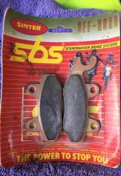 Motorcycle brake pads