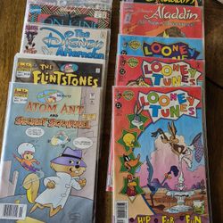 Lot Of 10 Cartoon Comics