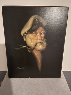 Beautiful Sea captain Painting 