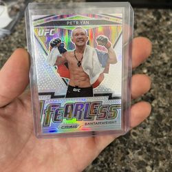 Petr Yan Silver Prizm Fearless