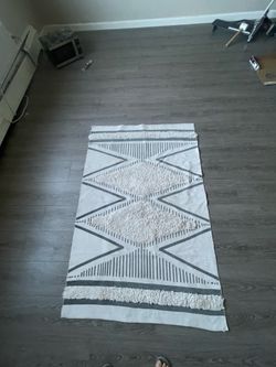Washable large rug