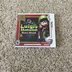 Luigi's Mansion: Dark Moon (Nintendo 3DS, 2013) Authentic - Complete CIB Tested