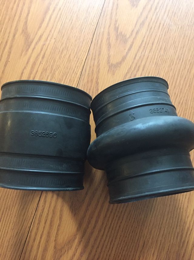 Volvo Penta Upper and Lower Exhaust Bellows