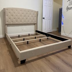 Queen Bed Frame - No Mattress 