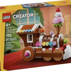 Lego Gingerbread Train 