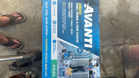 AIRLESS PAINT/STAIN SPRAYER Avanti/AV-APS1