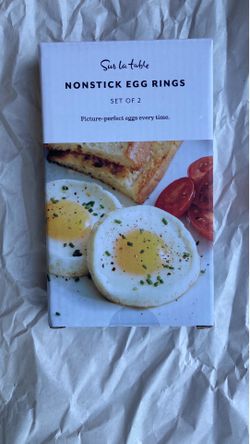 $12 Sur La Table Nonstick Egg Rings, Set of 2