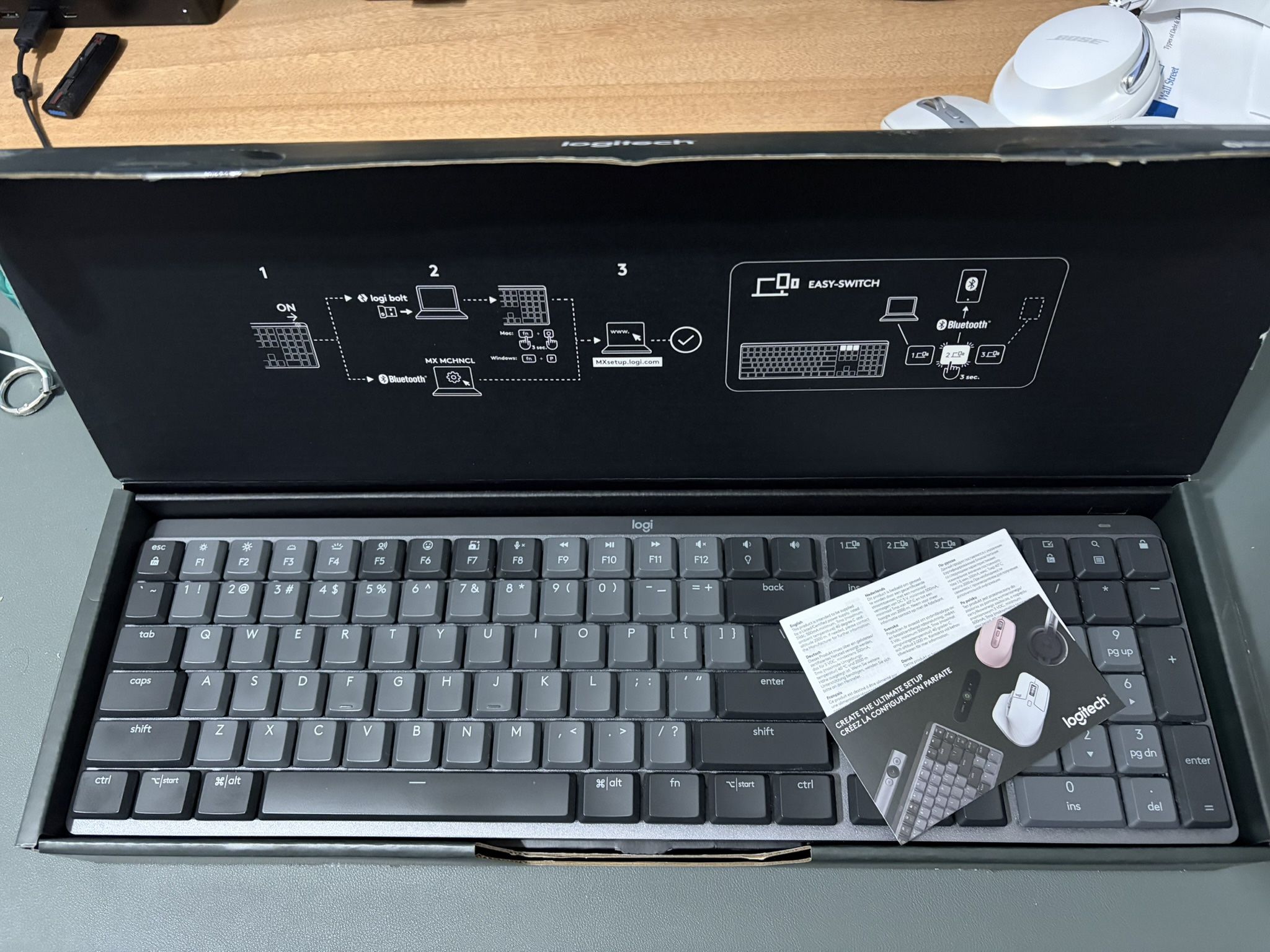 Logitech MX Mechanical Keyboard (tactile)