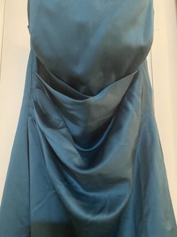 Formal Gown in Tealness Size 12 by Alfred Angelo