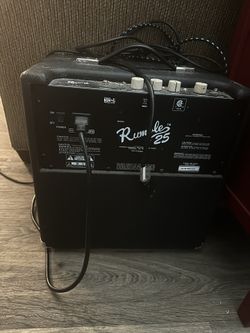 amp and plug in