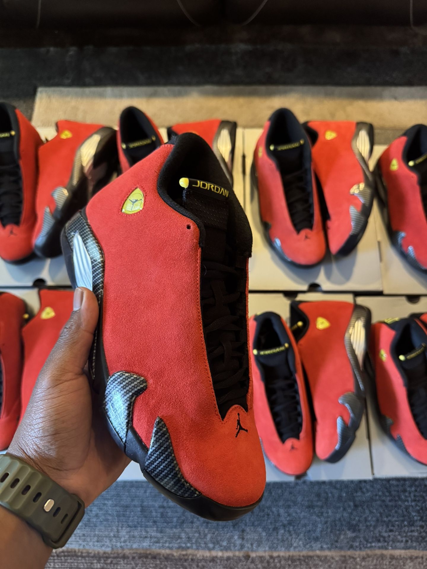 Jordan Retro 14 Ferrari For Sale!